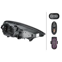 Headlight left 12 V D1S/H7 Bi-Xenon HELLA suitable for PORSCHE PANAMERA
