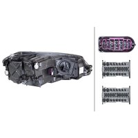 Main headlight left LED HELLA for VW Golf VII and others