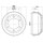 Brake Drum Ø 315 mm HELLA Brake Expertise suitable for e.g. FORD TRANSIT
