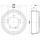 Brake Drum Ø 320 mm Ø 17.5 mm HELLA suitable for e.g. OPEL MOVANO