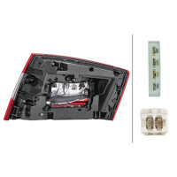 Rückleuchte links PY21W LED HELLA Licht-Expertise passend für SKODA OCTAVIA