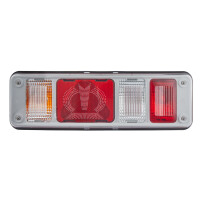 Rückleuchte links 24 V P21W mit Hybridtechnologie HELLA für u.a. SCANIA