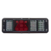 Rear Light left 24 V LED HELLA universally applicable for various vehicles