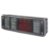 Rear Light right 24 V LED HELLA universally applicable for various vehicles