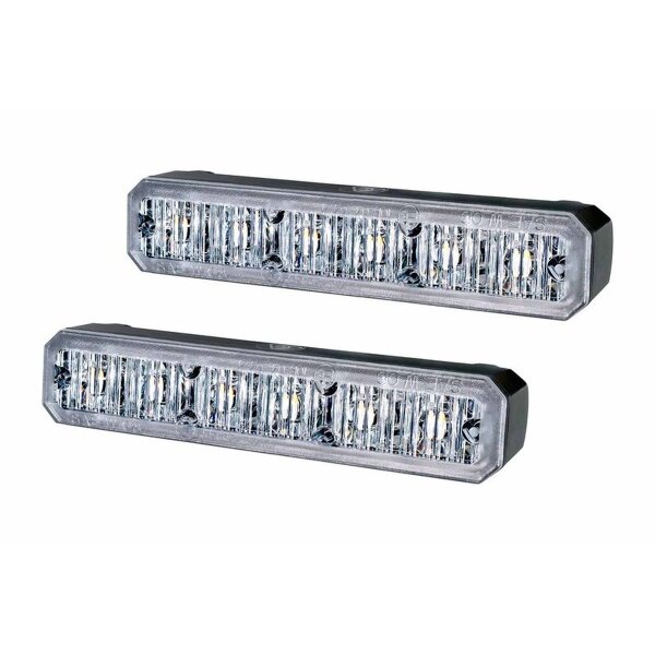 Blitz-Kennleuchte 24 V LED gelb amber HELLA passend für u.a. DAF