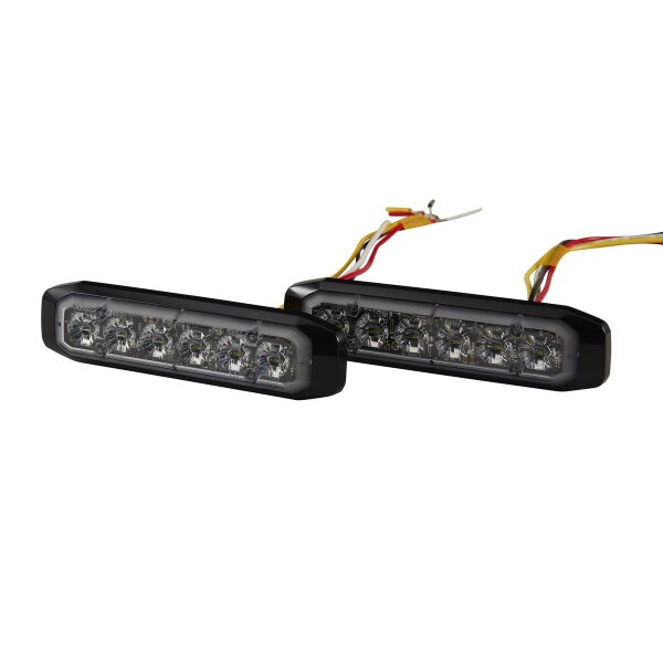 Flash Beacon 24 V LED white HELLA universally applicable for various vehicles