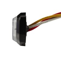 Flash Beacon 24 V LED red HELLA universally applicable for various vehicles
