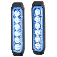 Blitz-Kennleuchte 24 V LED blau HELLA universell für...