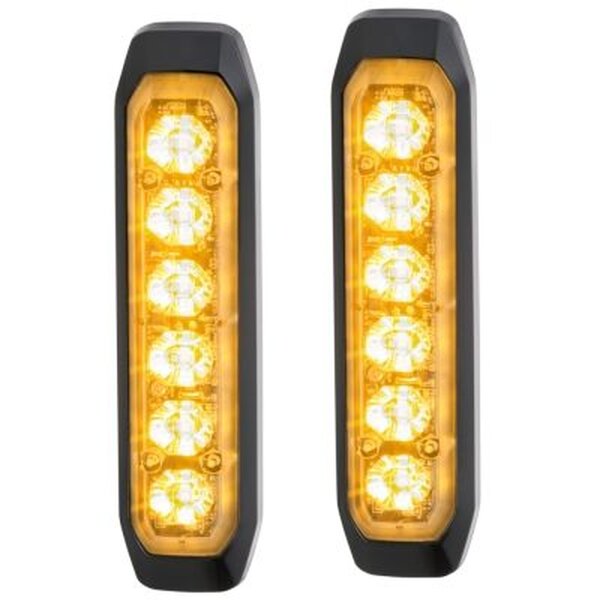 Blitz-Kennleuchte 24 V LED gelb amber HELLA universell für diverse Fzg.