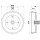 Bremstrommel Ø 262 mm Ø 14 mm HELLA passend für u.a. VW KAEFER