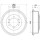 Brake Drum Ø 331 mm Ø 12.3 mm HELLA fits MITSUBISHI L200
