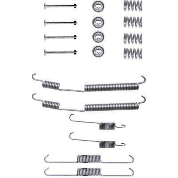 Accessory Set Brake Shoes 18 pcs. HELLA suitable for e.g. FIAT DUCATO