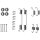Zubehörsatz Bremsbacken 18-teilig HELLA universell einsetzbar