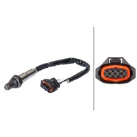Lambdasonde 220 mm 4 polig HELLA für CHEVROLET CRUZE OPEL ASTRA INSIGNIA CORSA