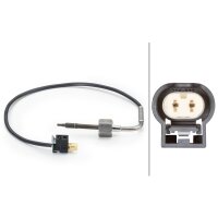 Sensor Exhaust Gas Temperature 2-pin 360 mm cable HELLA for e.g. MB SPRINTER