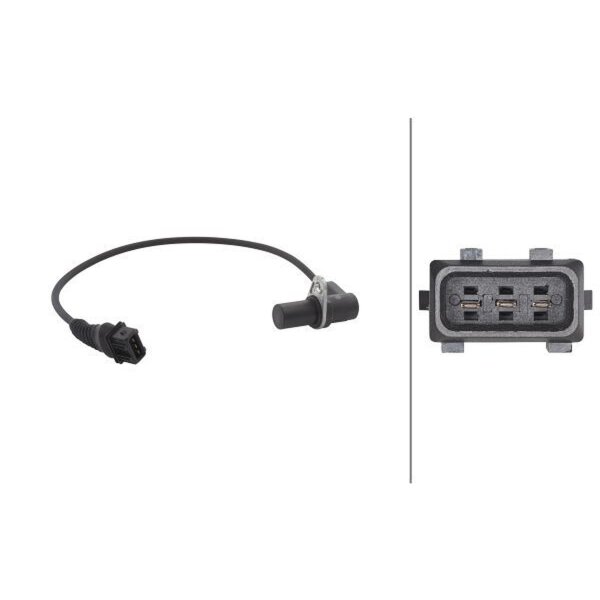 Sensor Nockenwellenposition 3-polig HELLA für BMW 5 Touring (E39)