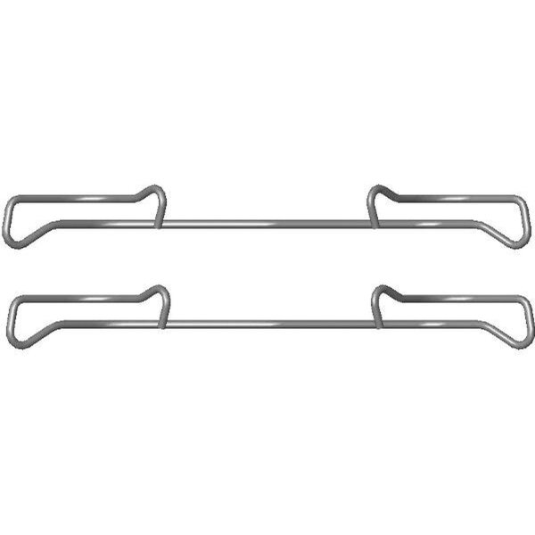 Brake caliper accessory kit Teves 2-piece HELLA for e.g. AUDI A1