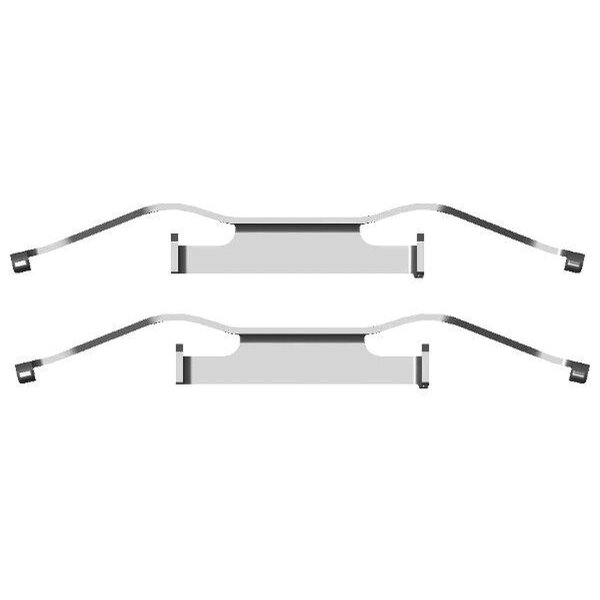 Brake Caliper Accessory Kit 2 pcs. HELLA for e.g. VW TRANSPORTER