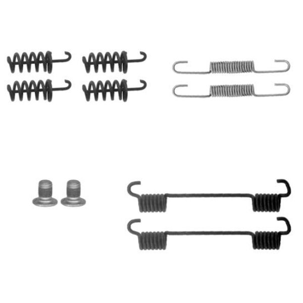 Zubehörsatz Feststellbremsbacken ATE 10tlg. HELLA für u.a. CHRYSLER Crossfire