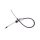 Cable Clutch Actuation 990 mm HELLA suitable for RENAULT CLIO