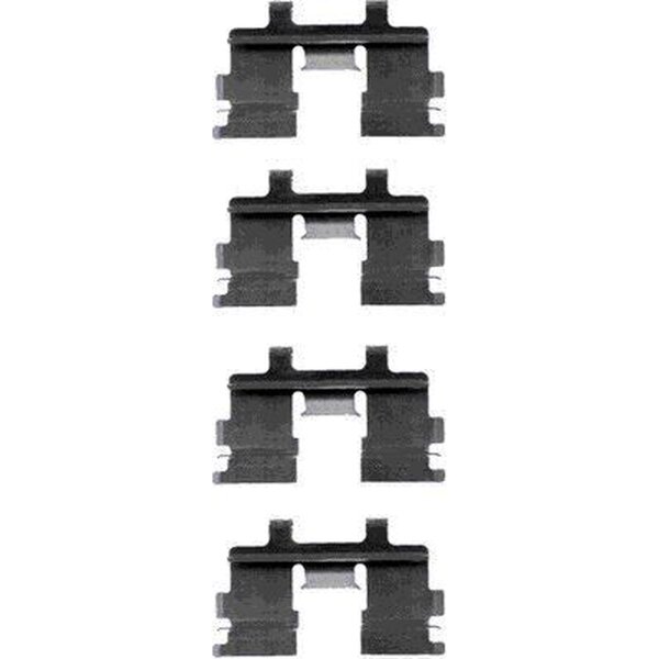 Zubehörsatz Scheibenbremsbelag 4 tlg. HELLA für u.a. NISSAN PICK