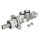 Master brake cylinder M12 x 1 (x2) grey cast iron Ø 24 mm HELLA for AUDI A3