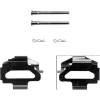 Accessory Kit, Disc Brake Pads 6 pcs. HELLA for e.g....