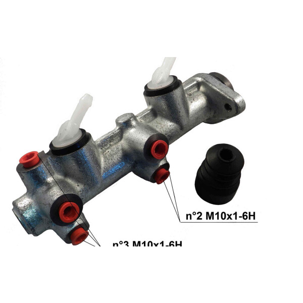 Hauptbremszylinder M10x1x5 Grauguss Ø 19 mm HELLA für u.a. VW KAEFER