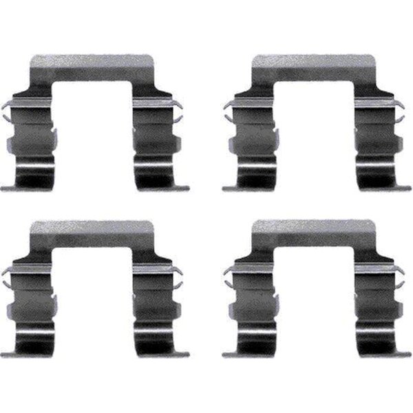 Zubehörsatz Scheibenbremsbelag 4 tlg. HELLA für u.a. MITSUBISHI SPACE