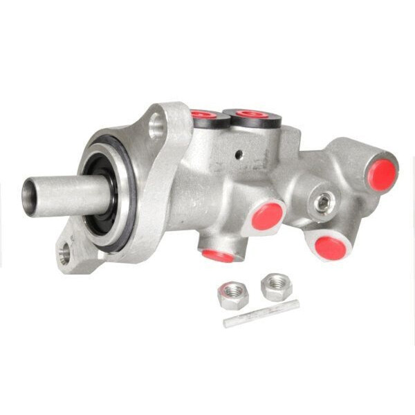 Master Brake Cylinder M12x1x4 grey cast iron Ø 24 mm HELLA for e.g. VW GOLF