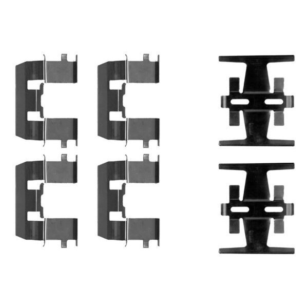 Accessory Kit, Disc Brake Pads HELLA suitable for e.g. ROVER 600