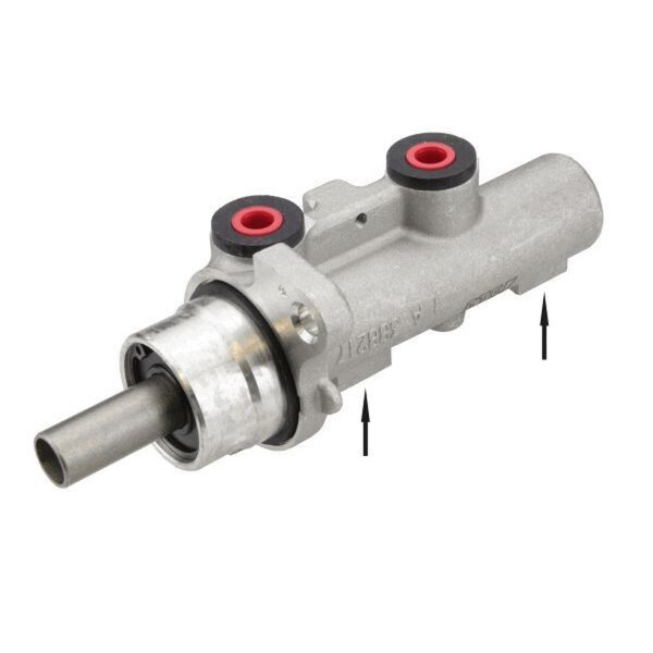 Master Brake Cylinder M12x1x2 grey cast iron Ø 24 mm HELLA for OPEL MERIVA