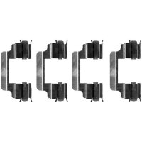 Accessory Kit, Disc Brake Pads 4 pcs. HELLA for e.g....