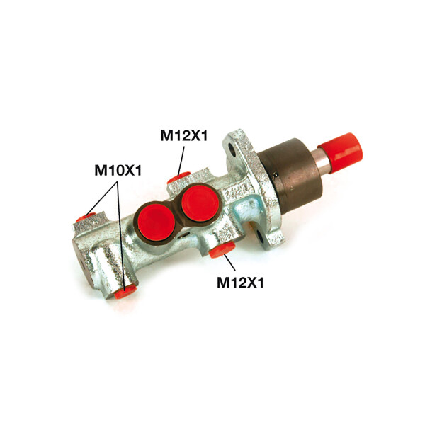 Hauptbremszylinder M10x1x2 M12xAluminium Ø 24 mm HELLA für u.a. PEUGEOT