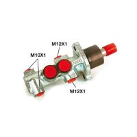 Hauptbremszylinder M10x1x2 M12xAluminium Ø 24 mm...