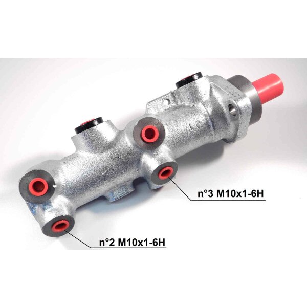 Hauptbremszylinder M10x1x5 Grauguss Ø 25 mm HELLA für u.a. FIAT DUCATO