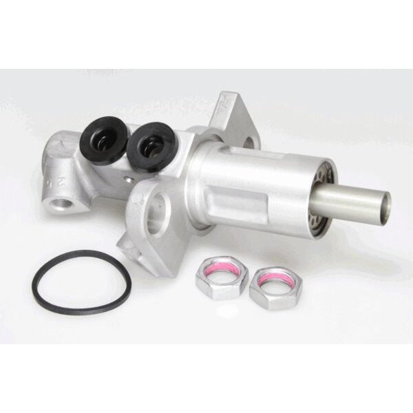 Master brake cylinder M12 x 1 (x2) aluminium Ø 25 mm HELLA for e.g. AUDI A4