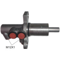 Hauptbremszylinder M12x1x2 Aluminium Ø 27 mm HELLA...