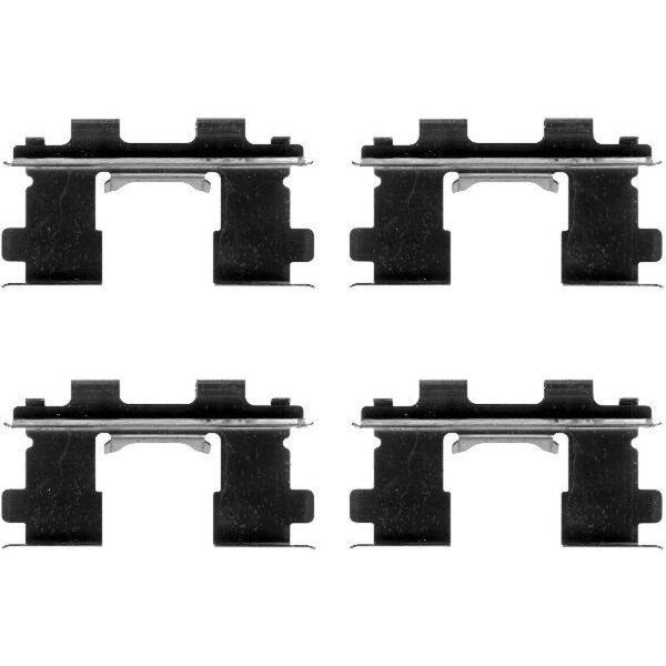 Zubehörsatz Scheibenbremsbelag 4 tlg. HELLA für u.a. SUZUKI GRAND