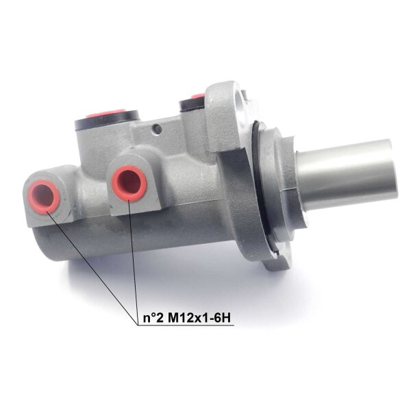 Hauptbremszylinder M12x1x2 Aluminium Ø 24 mm HELLA für u.a. MINI COUNTRYMAN