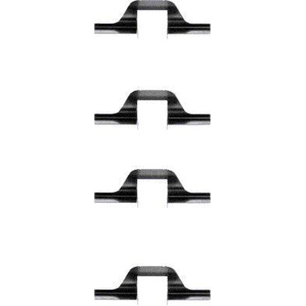 Zubehörsatz Scheibenbremsbelag 4 tlg. HELLA für u.a. VW PASSAT