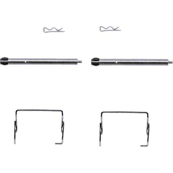 Zubehörsatz Scheibenbremsbelag 6 tlg. HELLA für u.a. RENAULT 21