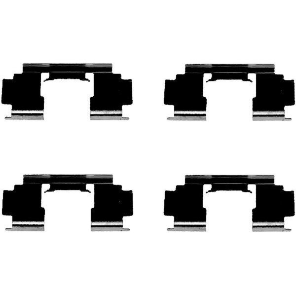 Zubehörsatz Scheibenbremsbelag 4 tlg. HELLA für u.a. HONDA CIVIC