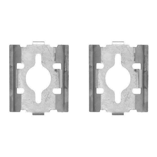 Accessory Kit, Disc Brake Pads 2 pcs. HELLA for e.g. FIAT DUCATO