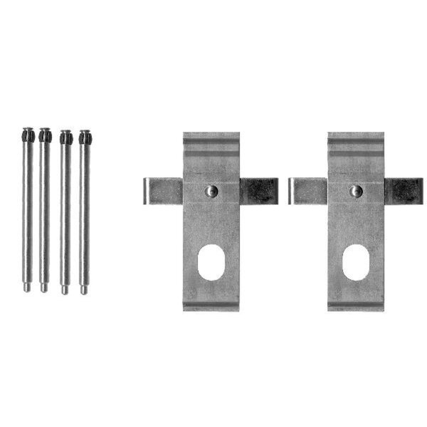 Zubehörsatz Scheibenbremsbelag 6 tlg. HELLA für u.a. BMW 7er