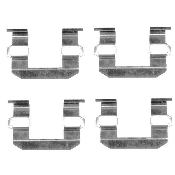 Zubehörsatz Scheibenbremsbelag 4 tlg. HELLA für u.a. HYUNDAI H-1