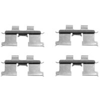 Accessory Kit, Disc Brake Pads 4 pcs. HELLA for e.g....