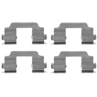 Accessory Kit, Disc Brake Pads 4 pcs. HELLA for e.g. OPEL...