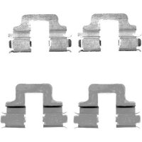 Accessory Kit, Disc Brake Pads 4 pcs. HELLA for e.g....