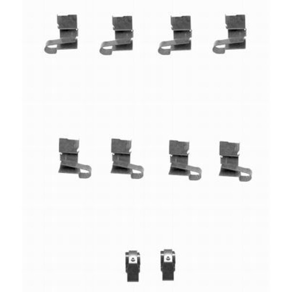 Zubehörsatz Scheibenbremsbelag 10 tlg. HELLA für u.a. SUZUKI BALENO